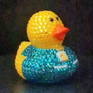 Medical Rubber Duck in Scrubs, Bling Duck, Bedazzled Medical, Cute, Fun Gift